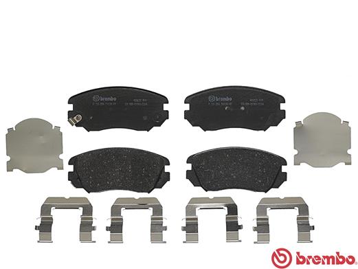 A.B.S. P 59 054 BREMBO Bremsbelagsatz, Scheibenbremse